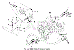 Deck Lift And Motor To Pump Circuits