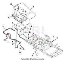 Seat And Hood Frame