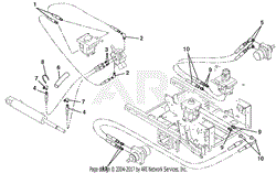 Deck Lift And Motor To Pump Circuits