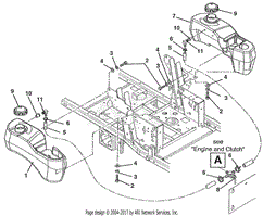 Fuel Tanks And Hoses - Non EFI