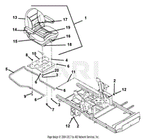 Seat And Hood Frame - XDZ