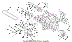 Hydrostatic Pumps, Idlers, &amp; Belt