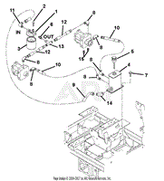 Hydraulic Tank, Filter, Pumps And Hoses