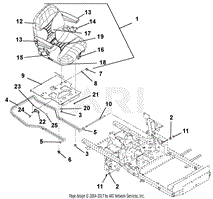 Seat And Hood Frame