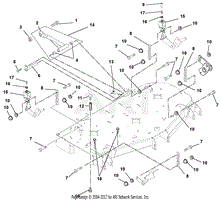 Mounting Arms, Link Chains And Deck Bumpers