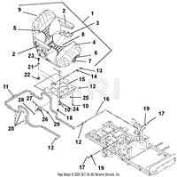 Seat &amp; Hood Frame