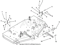 Mounting Arms, Link Chains &amp; Deck Bumpers