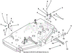 Mounting Arms, Link Chains And Deck Bumpers