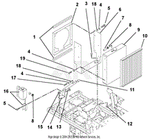 Radiator And Radiator Brackets