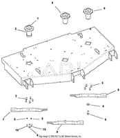 Spindles And Mower Blades