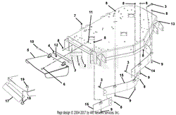 Deck, Discharge Chute And Baffles