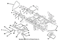 Hydrostatic Pumps, Idlers And Belt