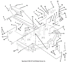 Mounting Arms, Link Chains And Deck Bumpers