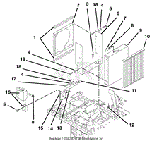 Radiator And Radiator Brackets