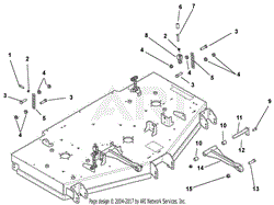 Mounting Arms, Link Chains And Deck Bumpers