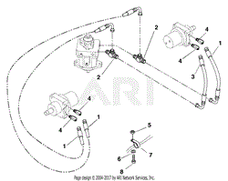 Pump To Wheel Motors Circuit