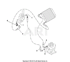 Pump To Valve To Hydraulic Cooler Circuit