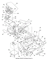 Frame, Sulky Frame And Seat