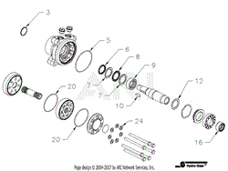 Hydro-Gear Wheel Motor