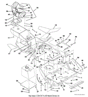 Frame, Sulky Frame and Seat