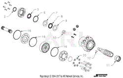 Hydro-Gear Wheel Motor