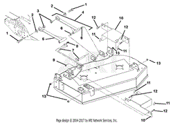 Mounting Arms And Belt Guards - 34&quot;