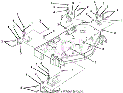 Mounting Brackets - 44&quot;