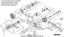 Hydro-Gear Hydrostatic Pump - Right Side