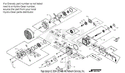 Hydro-Gear Hydrostatic Pump Left Side