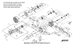 Hydro-Gear Hydrostatic Pump Right Side