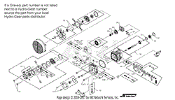 Hydro-Gear Hydrostatic Pump Left Side