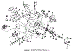 NUMBER TWELVE - TRANSMISSION CASE ASSEMBLY