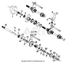 NUMBER ONE SHAFT - FORWARD CLUTCH