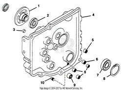 NUMBER THIRTEEN - TRANSMISSION COVER ASSY