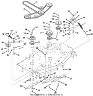 Belts, Spindles, Idlers And Mower Blades - 52&quot; And 60&quot;