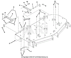 Mounting Arms And Discharge Baffle