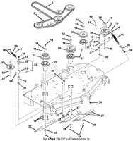 Belts, Spindles, Idlers And Mower Blades