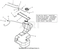 Fuel system - Kohler Non-CARB