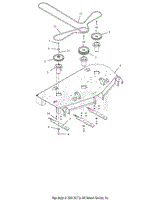 Deck, Belts, Blades And Spindles - 52&quot;