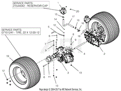 Rear Tires And Transaxles - 60&quot;