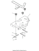 Deck, Belt, Blades And Spindles - 42&quot;