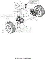 Rear Tires and Transaxles - 42&quot;