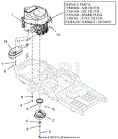 Engine - Kawasaki FR651V