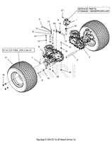 Rear Tires And Transaxles - 60&quot;