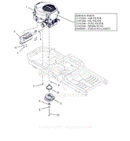 Parts List 14 - Engine - Kohler 24 Pro W-SC