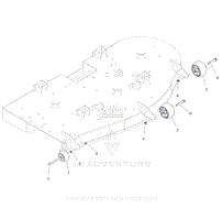 Parts List 3 - Anti-Scalp Wheels - 60 Inch