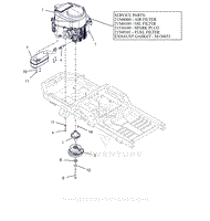 Parts List 14 - Engine - Kawasaki FR691 23HP