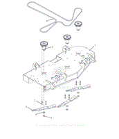 Parts List 9 - Deck, Belt, Blades and Spindles - 48 Inch