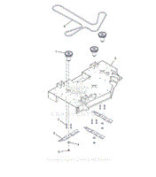 Parts List 11 - Deck Belts Blades and Spindles - 42 Inch