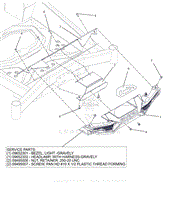 Parts List 20 - Front Footrest